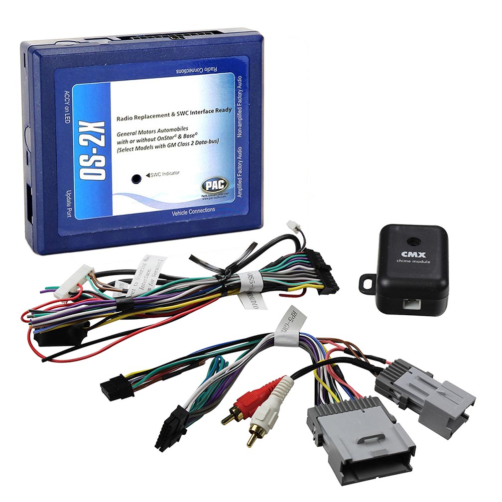 PAC OS2X Radio Replacement Interface with Onstar Retention for Select GM Class II Vehicles 