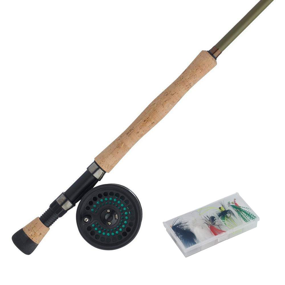 Shakespeare Cedar Canyon Stream Saltwater Fly Reel and Fishing 9