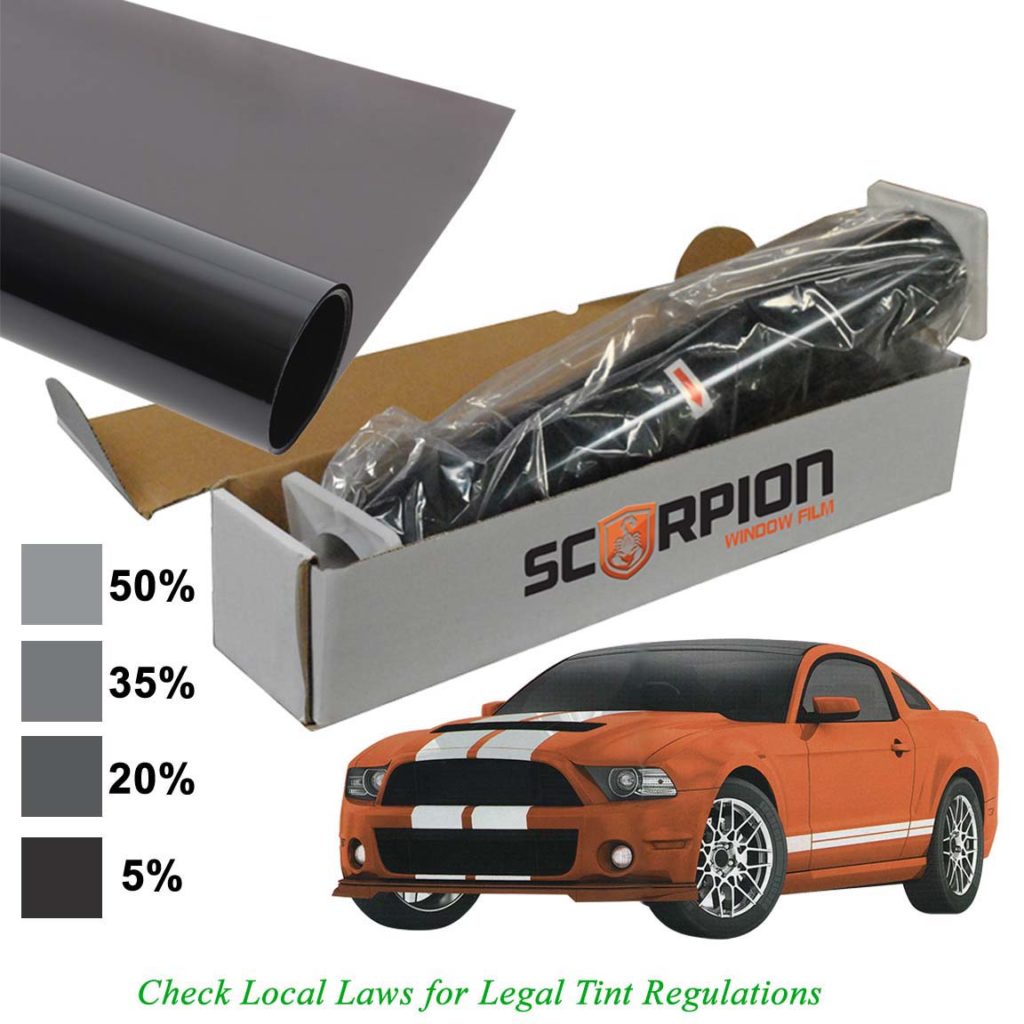Scorpion Window Tint Sahara Series 1 ply 35% 36″ x 100′ roll – The